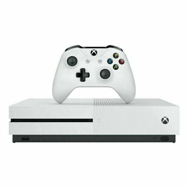 Microsoft Xbox One S 500GB Console (White) - Pre-Owned