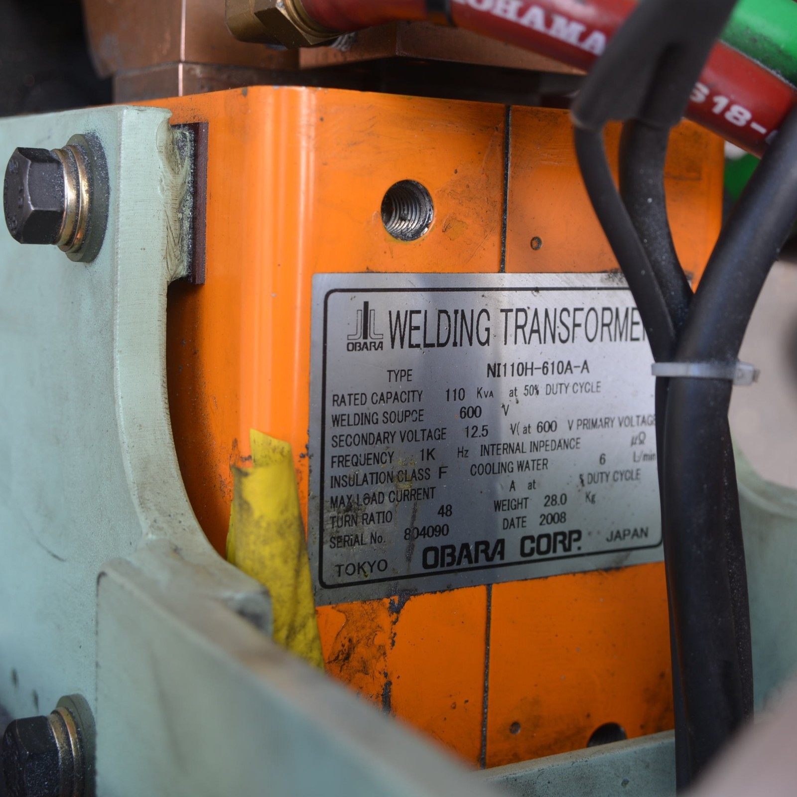 OBARA Robot Spot welding gun cell SRTC9048 855107401 NI110H610AA