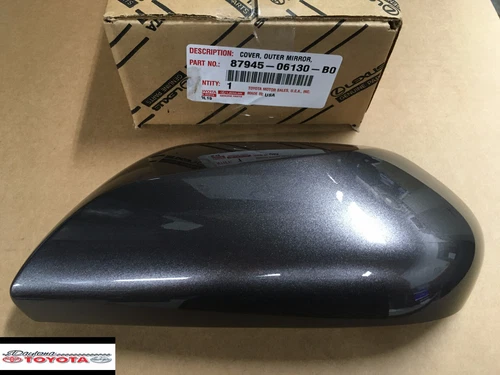 OEM TOYOTA CAMRY OUTER MIRROR COVER DRIVER SIDE  GRAY FITS 2018-2024