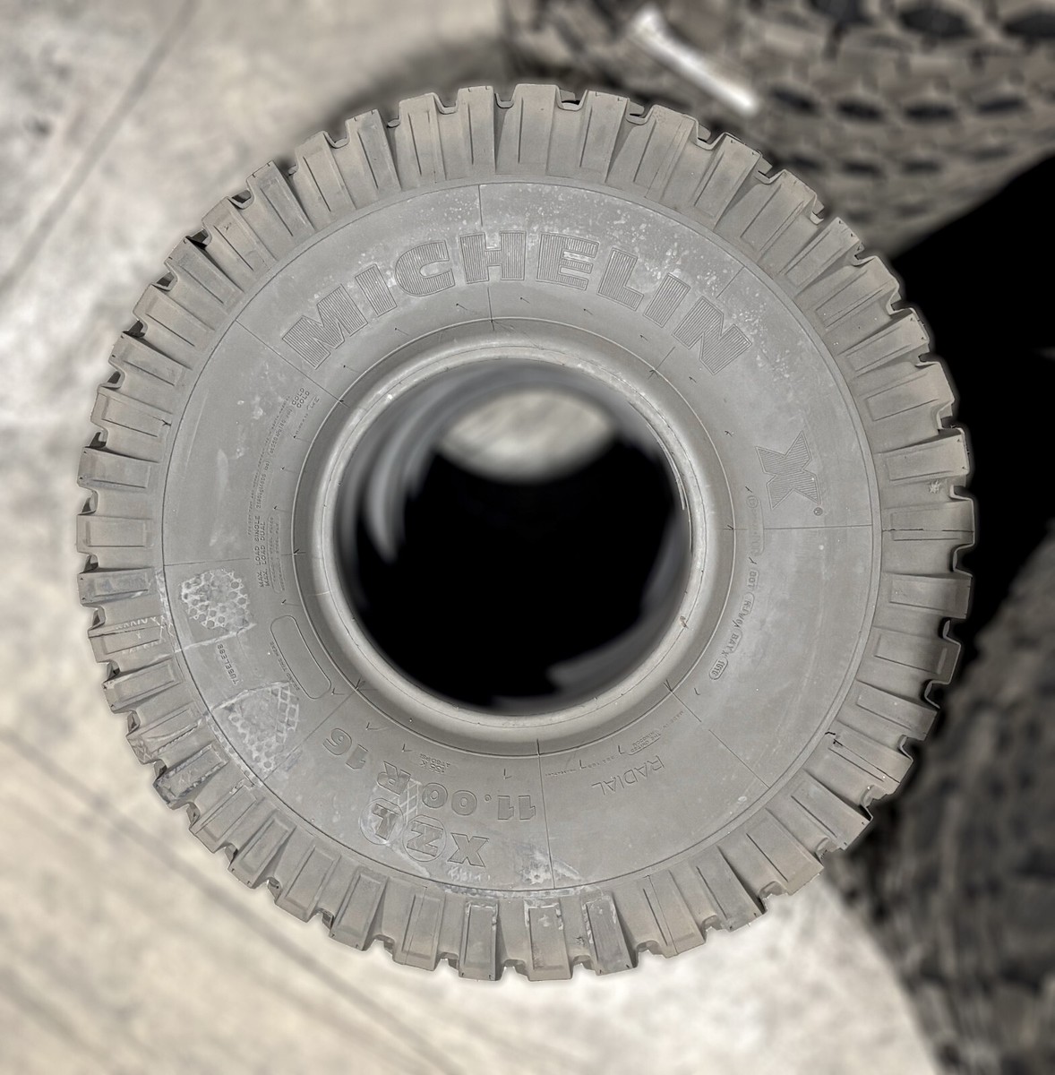 11.00R16 MICHELIN XZL 10PLY - NEW Military/Off-Road Radial (2019