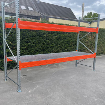 Gitterrostboden für Palettenregale, Fachbreite 3600mm, Tiefe 1100mm, Gitterroste