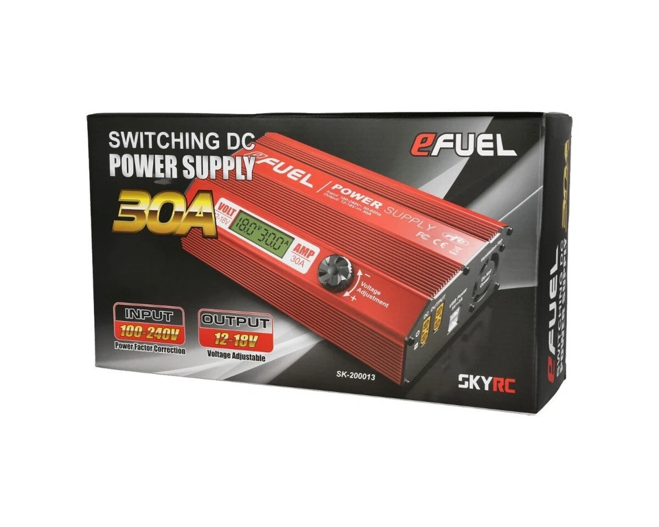 SkyRC Netzteil eFuel 30A 12-18Volt einstellbar LCD Anzeige SK200013 - Bild 4 von 4