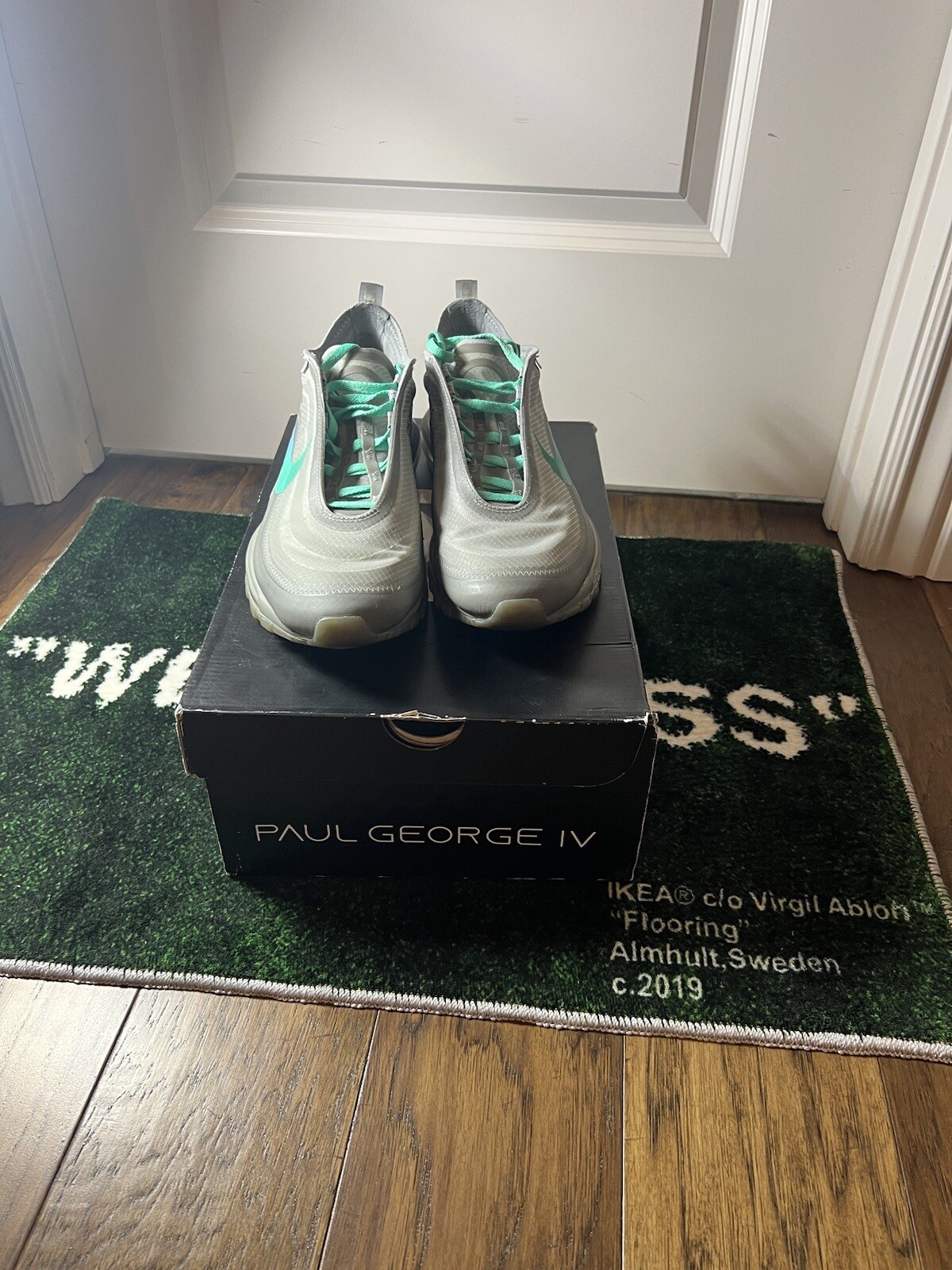 OFF WHITE X NIKE Taglia 9 Nike Air Max 97 x OFF WHITE Menta 2018