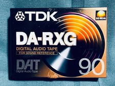 TDK DA-RXG DAT DIGITAL AUDIO CASSETTE 90 MINUTES - BRAND NEW