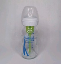 Dr. Brown's Natural Flow 9 Ounce Glass Baby Bottle Level 1 Nipple