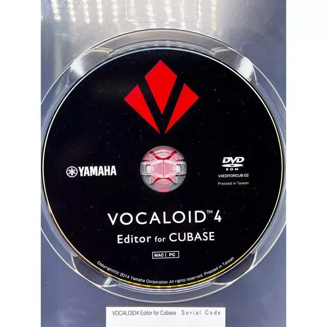 YAMAHA VOCALOID4 Editor for Cubase