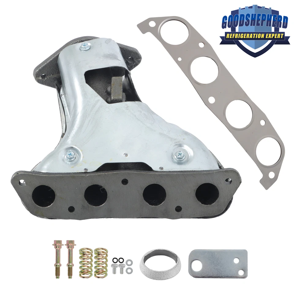 Colector de escape con junta para Toyota Corolla L4 2002 2003 2004 2005-2008 1,8 L Foto 2 de 4