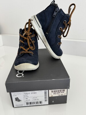 Ecco Winterschuhe, Gore-tex, Blau, Gr.21, NP.: 74,95 EUR, Neu