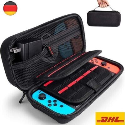 Hülle für Nintendo Switch / Switch OLED Tasche Hülle Hardcase Case schwarz Box