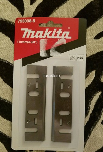 2PC PLANER BLADES FOR MAKITA 1911B 1912B 1002BA PLANER 793008-8 - Picture 3 of 6