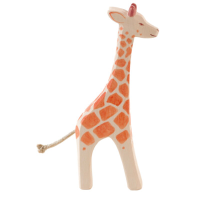 Giraffe groß stehend  - Ostheimer 21801 Holzfigur NEU