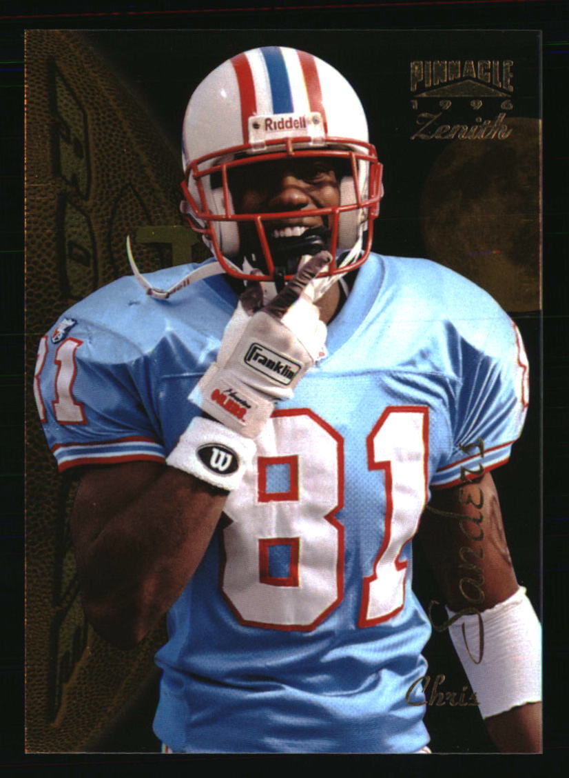 Chris Sanders 1996 Zenith #Z-119 FOOTBALL Card | eBay