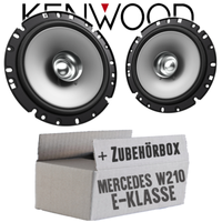 Kenwood Lautsprecher FüR Mercedes E-Klasse W210 Boxen 16Cm Koax Auto Heck Ablage