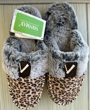 EUC Vonmay Women Comfort Slipper Memory Foam Slip on House Shoe US 9-10 EU 40-41