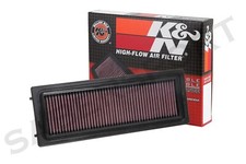 K&N 33-3071 Air Intake Filter for 2016-2025 Alfa Romeo Giulia Stelvio 2.0T