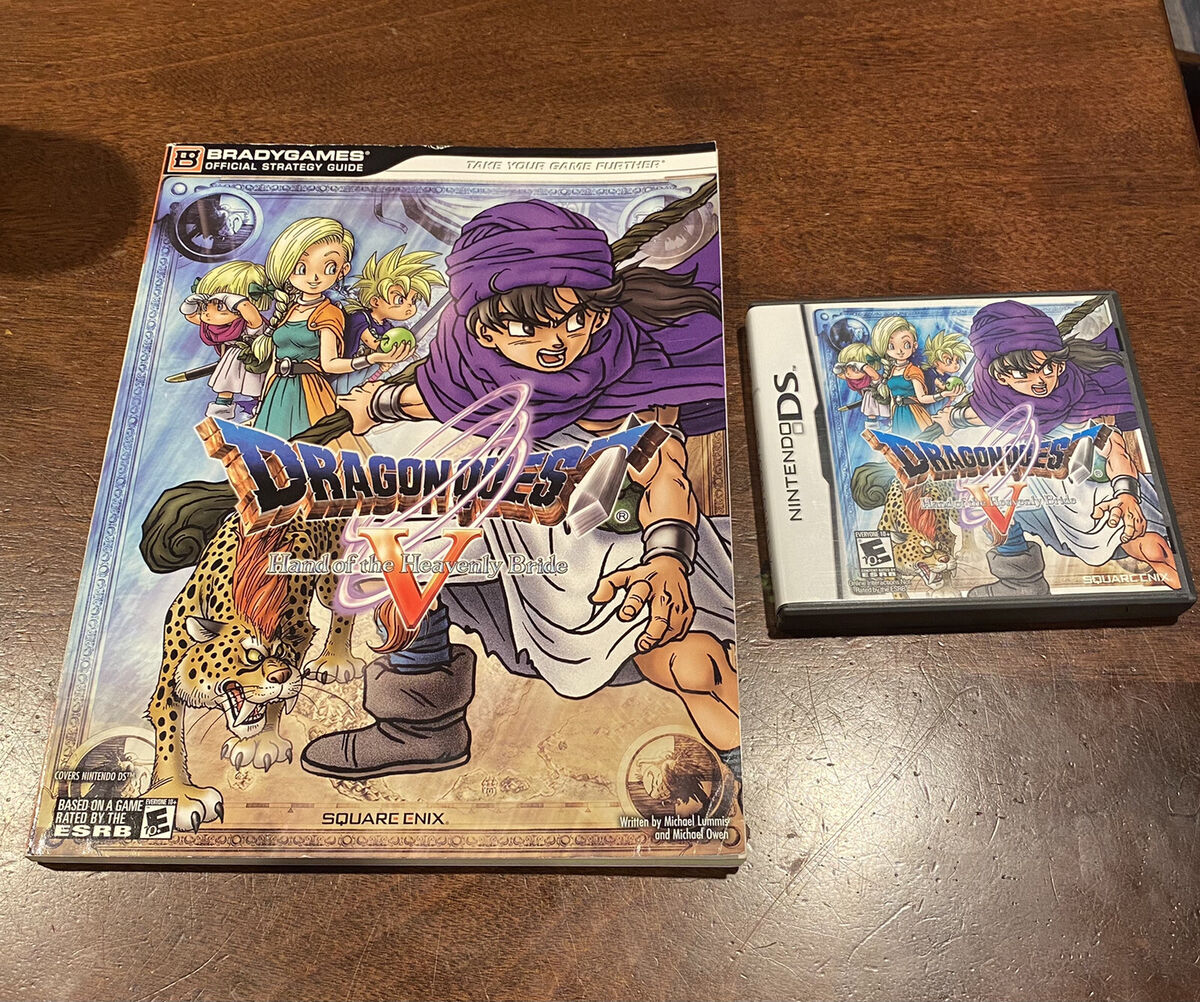 Dragon Quest V: Hand of the Heavenly Bride DS Game,US Version