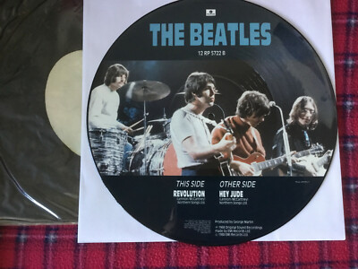 限定盤THE BEATLES ヘイジュード ピクチャーCD 7inch レコード Amazon.co.jp: ヘイ・ジュード [EPレコード 7inch]: ミュージック