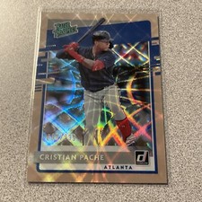 Christian Pache 2020 Donruss Baseball 