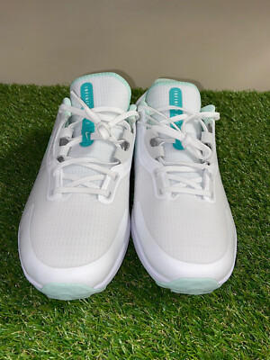 Nike Infinity Pro 2 Golf Spikeless Shoes Cleats White Mint