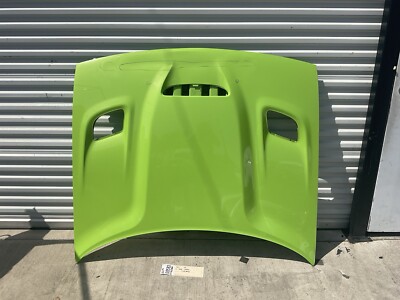 2015 2022 DODGE CHALLENGER SRT GREEN HOOD BONNET OEM