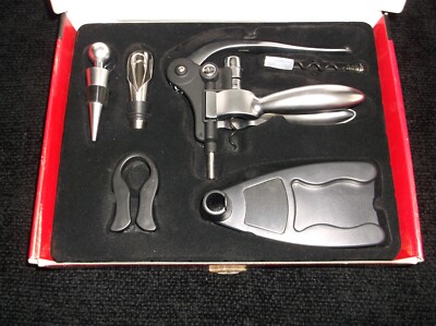 Chefmate, 6 piece lever corkscrew set