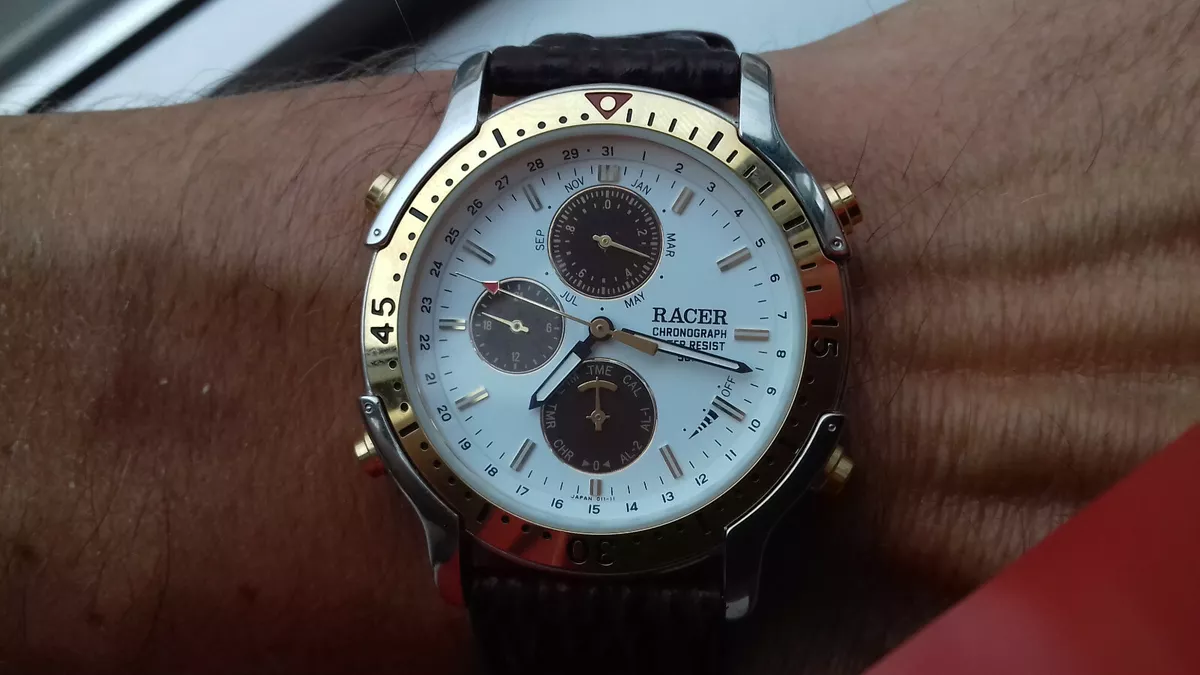 Racer vintage watch clearance