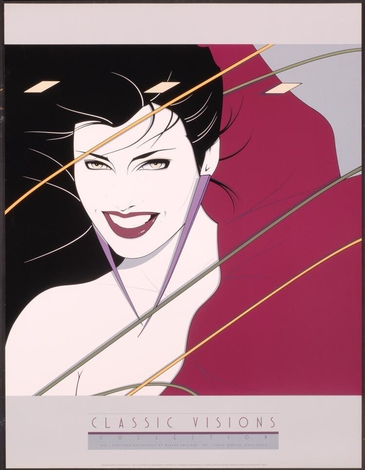 Patrick Nagel RIO TEXAS Rare Lithograph Duran Duran Album Cover Out of Print New