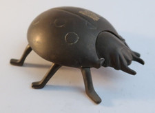 Ladybug Beetle Trinket Box Brass Metal Animal Figurine Statue Sculpture 5