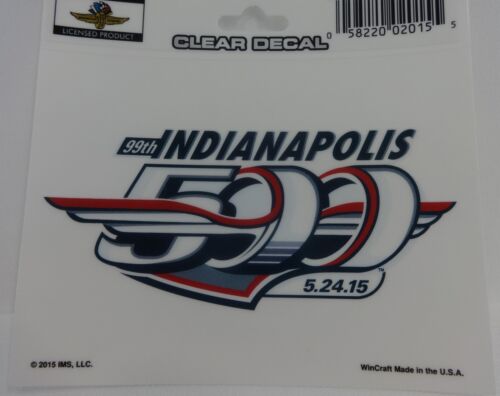 2015 Indianapolis 500 Event Collector Decal Indy 500 Grand Prix of Indianapolis - Picture 5 of 6