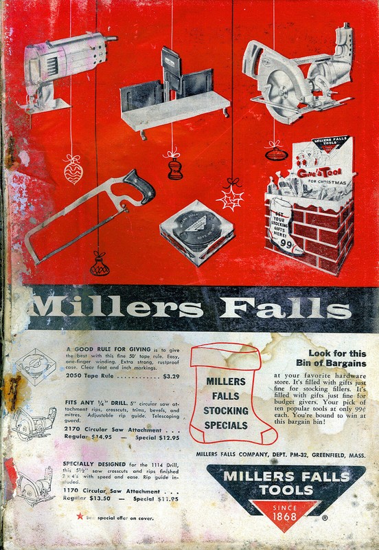 magazine Popular Mechanics partial copy vintage home workshop science November59