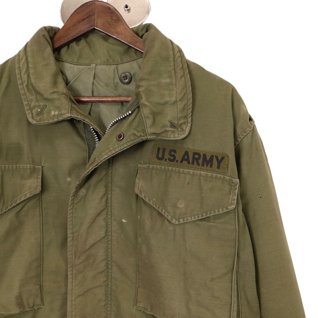 ★70s★USarmy M65 jacket★2nd original Used 70s US Army M-65 Field Jacket 2nd M Olive (Vintage