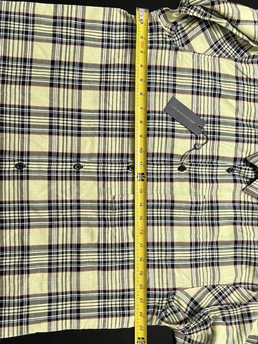 Camisa John Varvatos Star U.S.A. Para Hombres - “Justicia para Todos” - $188 Nueva Con Etiquetas - Imagen 13 de 14