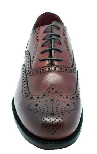 Loake Ladies Viv Brogues in Burgundy | eBay