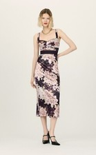 The Collection By Reformation Aberdeen Silk Dress In Fey 8 US