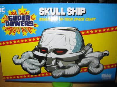 DC Super Powers Skull Ship, Brainiac's Hi-Tech Space Craft. Mcfarlane Toys
