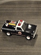 Greenlight 1982 Chevrolet C20 Black Pickup Truck  Smokey Bear Series 2 1:64 