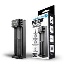 Chargeur Intelligent Lithium LC100 Li-Ion 1000Mah Noir NEUF