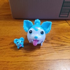 Chubby Puppies Puppy Spin Master Sky Blue Papillion Works With Mini Baby