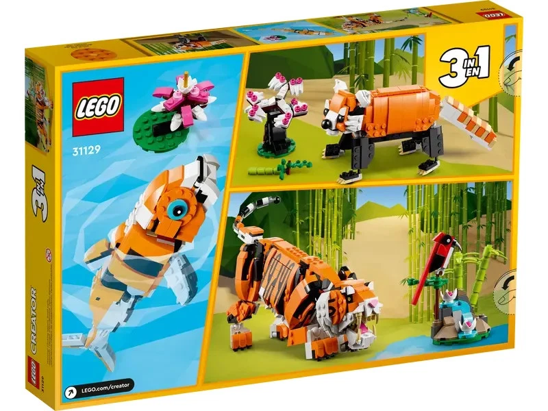 LEGO 31129 Creator 3 in 1 Majestic Tiger - Brand New Sealed - RETIRED!! - Image 2 of 4