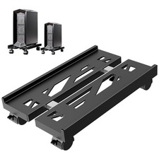 Pc Stand for Floor, Adjustable Computer Tower Stand for Carpet,Mobile CPU Stand