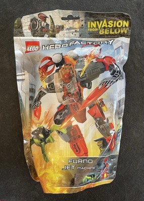 lego hero factory invasion from below FURNO JET MACHINE