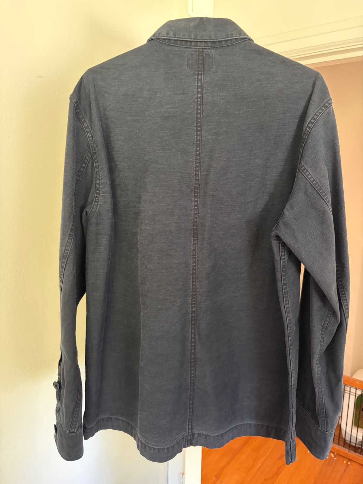 WTAPS Buds / LS / Cotton. Twill XL Navy - Gem
