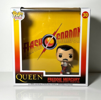 Queen Funko POP! Albums #30 Flash Gordon Freddie Mercury 4'' Vinyl Figur in Hülle