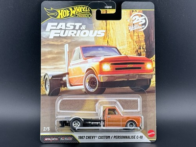 #ad #ad Hot Wheels 1967 Chevy Custom C10 Fast amp; Furious HNW46 956 P 1 64 $14.99