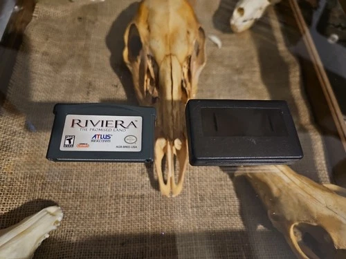 Riviera: The Promised Land (GBA) Cart Only! Tested! Works! Authentic! VG!