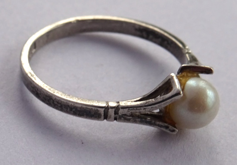 Vintage fully hallmarked solid sterling silver ri… - image 4