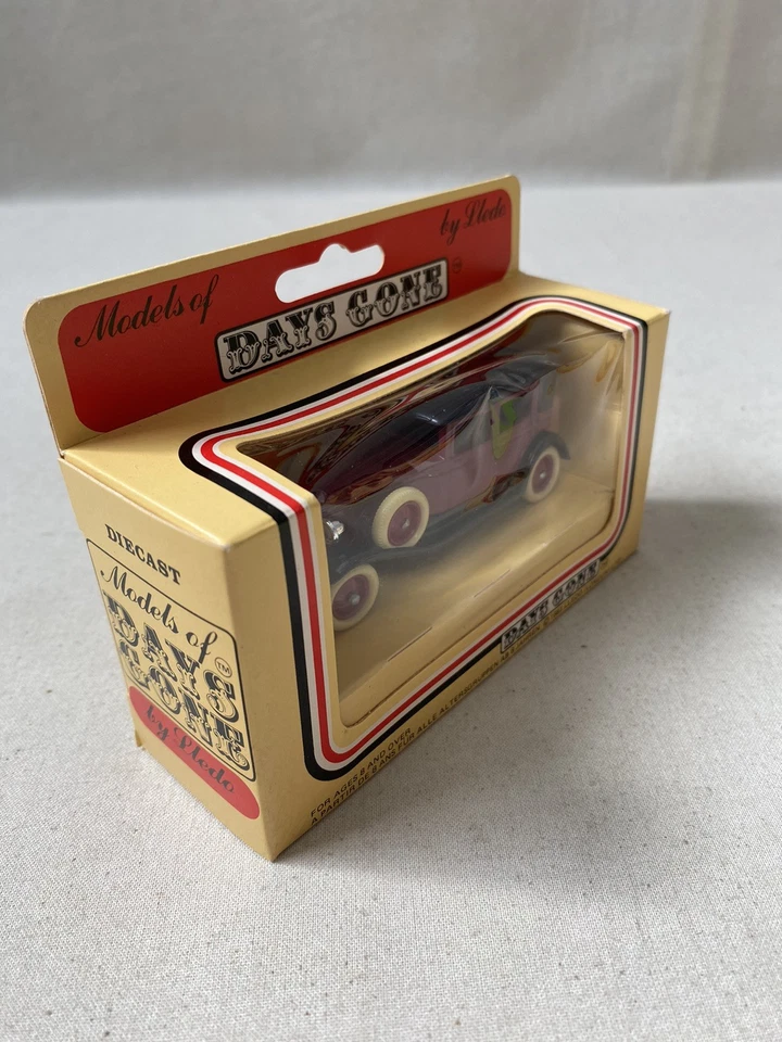 Veículo de carro fundido modelo Lledo Days Gone Burgundy Rolls Royce na caixa - Imagem 4 de 4