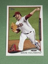 David Holmberg Rookie 2014 Topps Arizona Diamondbacks #242 X788