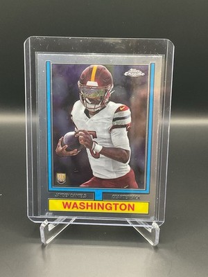 2024 Topps Chrome - 1974 Topps Football Jayden Daniels #74TF-2 Refractor (RC)