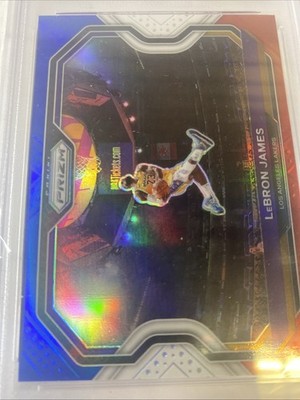 2020-21 Panini Prizm - LeBron James #1 Red White & Blue Prizm Kobe